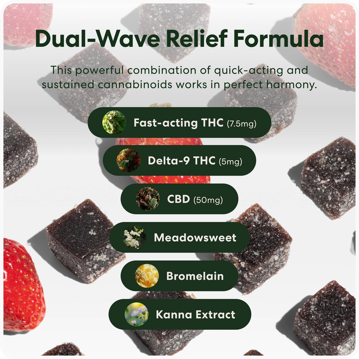 Dual-Wave Relief THC Gummies