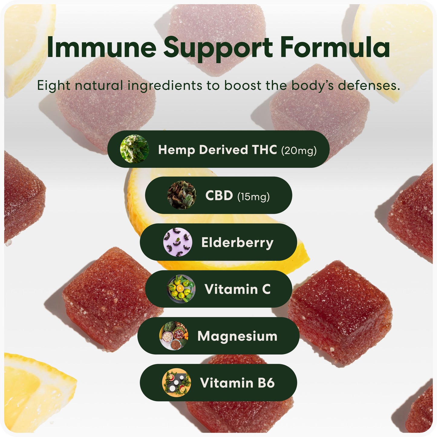 Immune Support THC Gummies