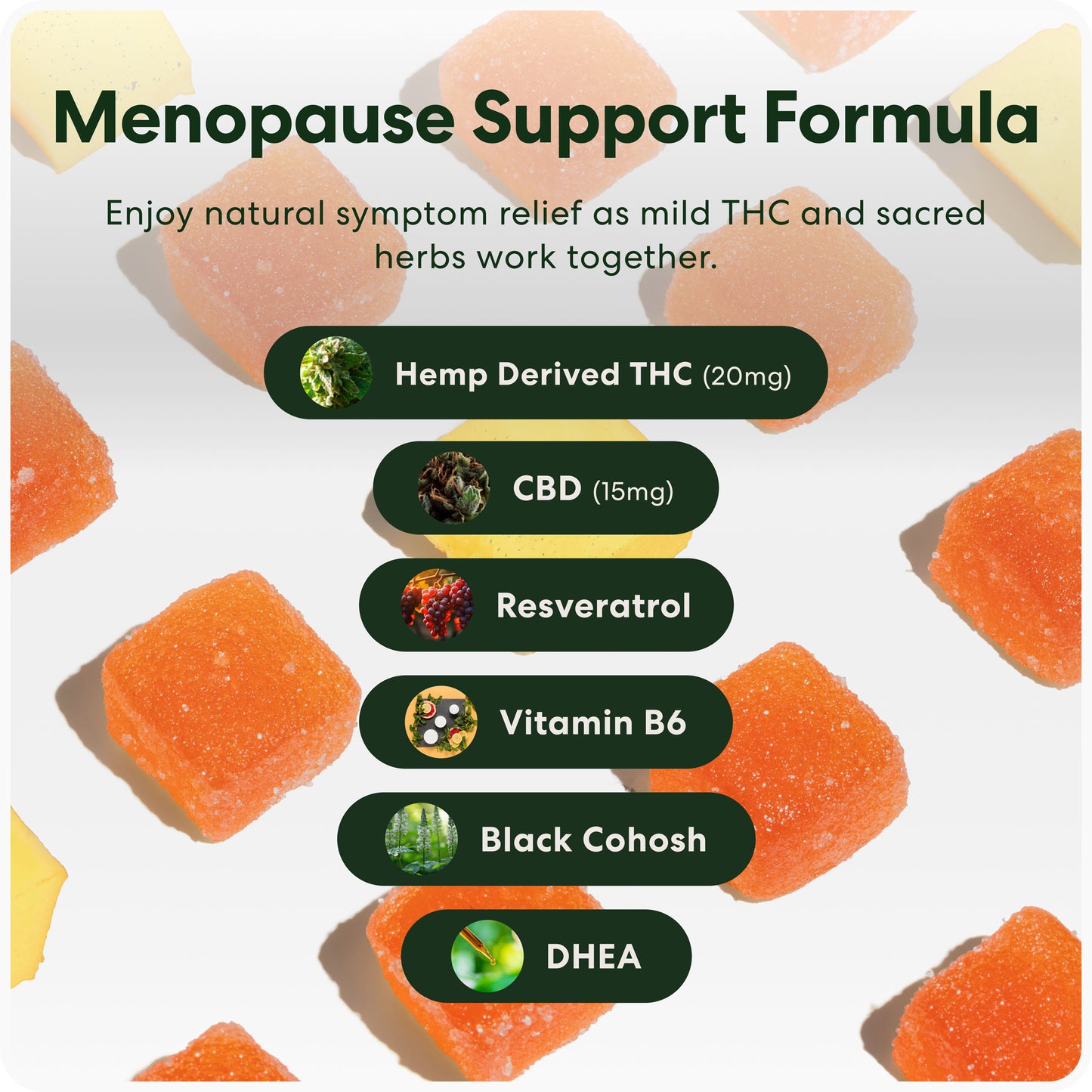 Menopause Support THC Gummies
