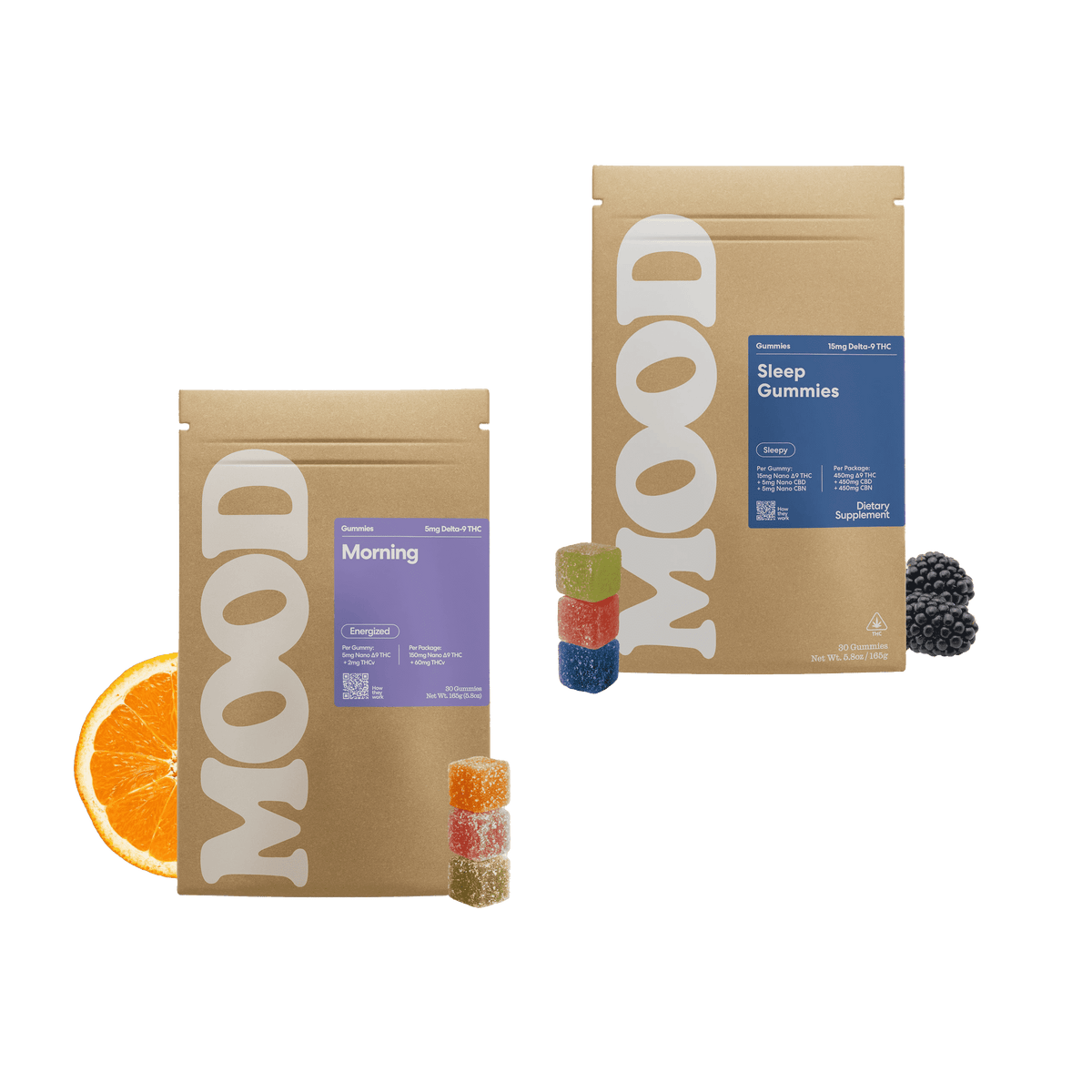 Morning + Sleep Gummies Bundle - image 1