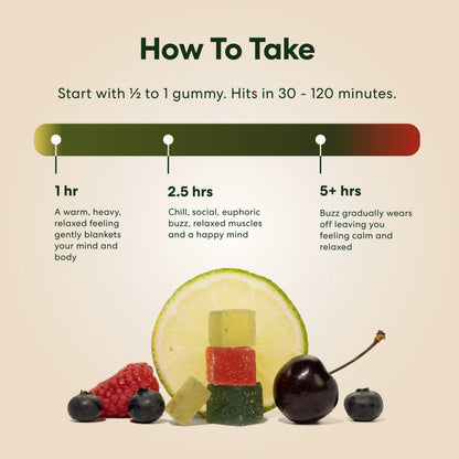 Fruit Zinger Gummies - 15mg