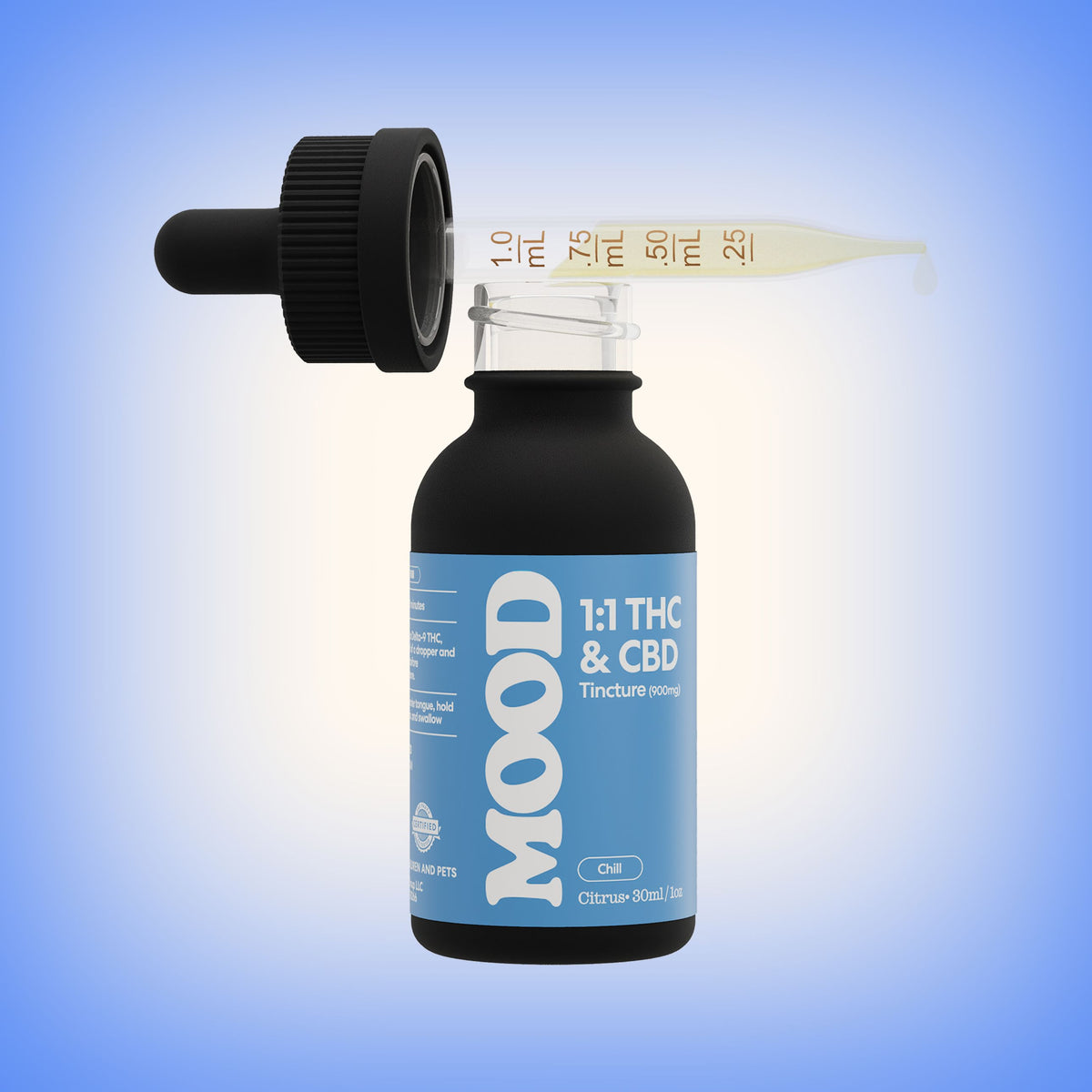 1:1 THC & CBD Tincture (900mg) - image 4