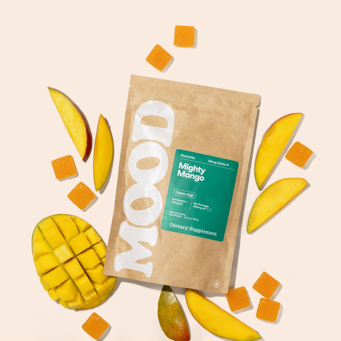 Mighty Mango Gummies - 30mg
