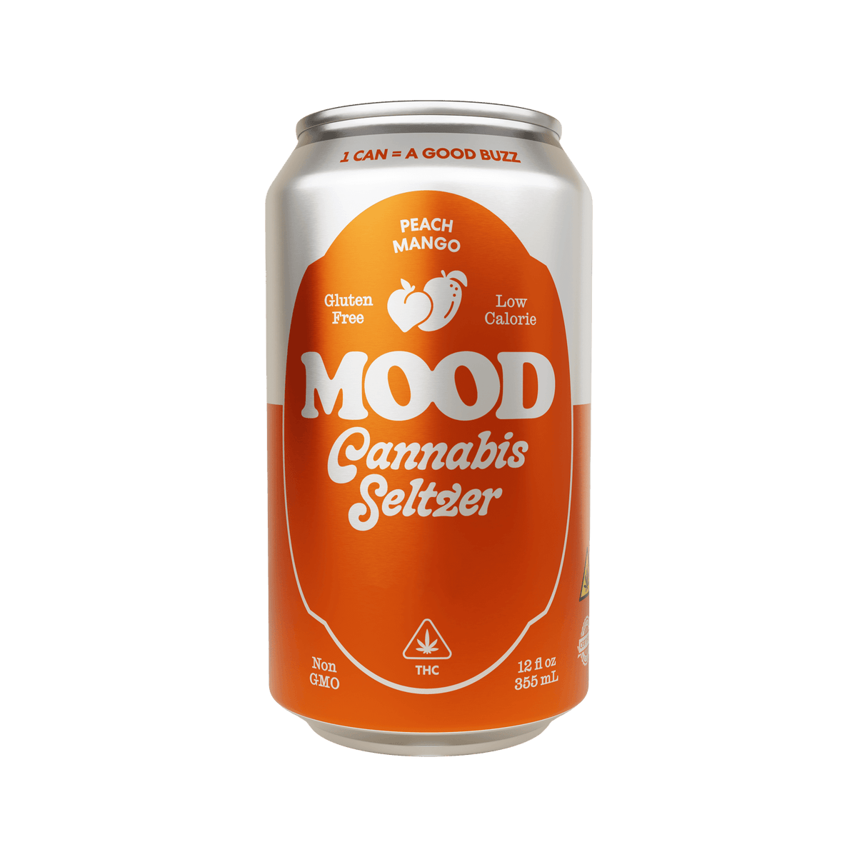 Peach Mango Seltzer 4-pack - image 1